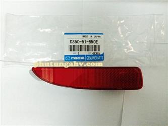 đèn phản quang ba đờ xốc sau mazda 6